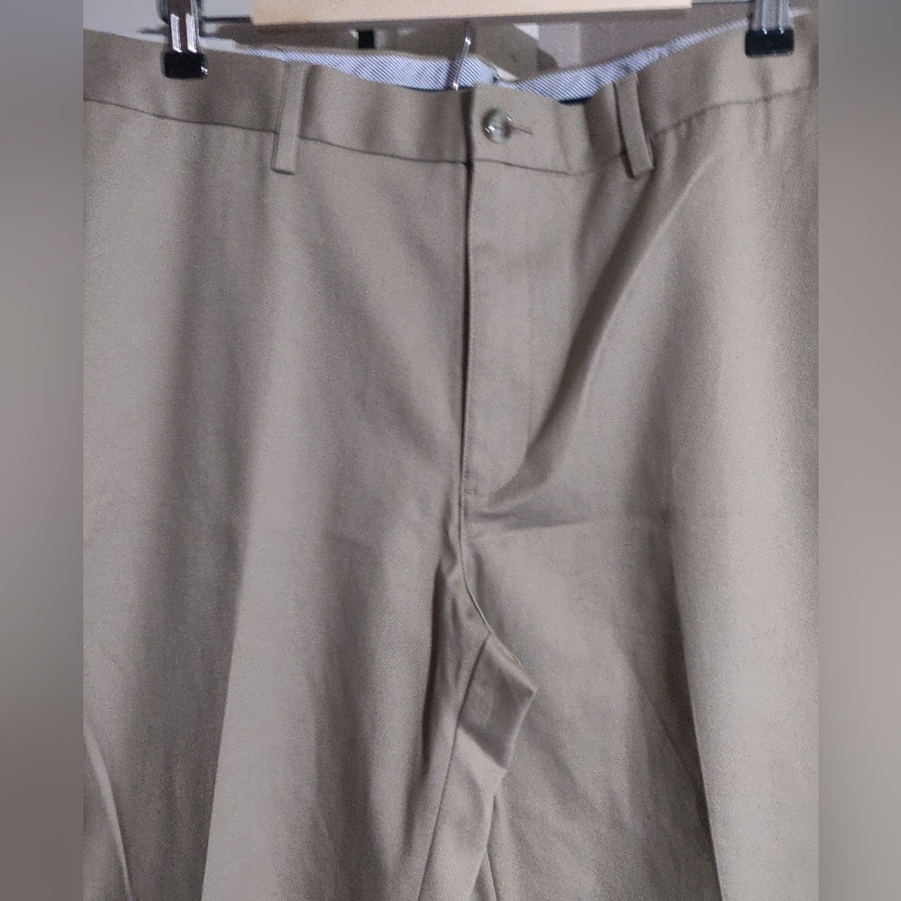 Men's Khaki Dress Pants - Picture 2 of 5